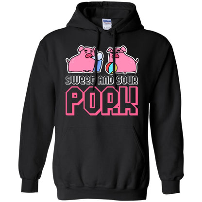 Food Lover T-shirt Sweet And Sour Pork Black