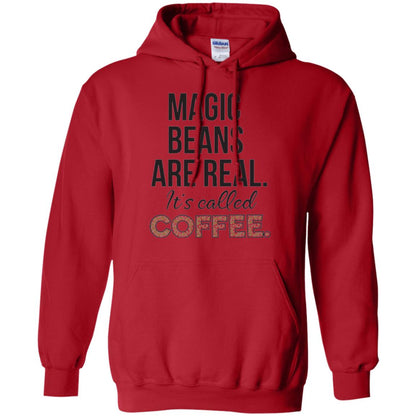 Coffee Lovers T-shirt Magic Beans Are Real It_s Called Coffee Red