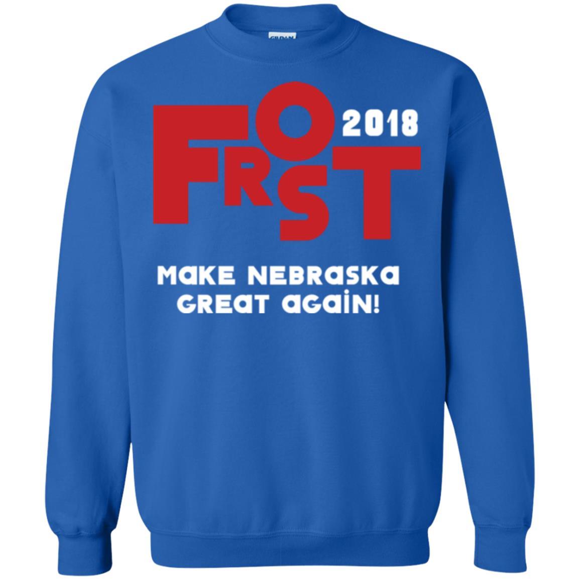 Frost 2018 Make Nebraska Great Again T-shirt Royal