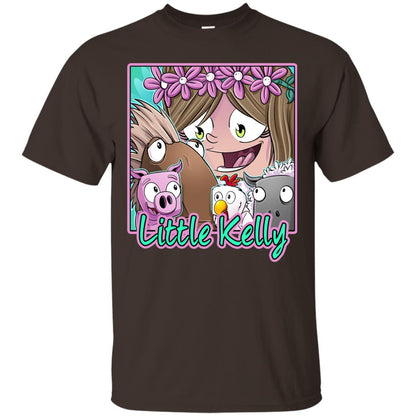 Little Kelly Minecraft Little Club Adventures Shirt Dark Chocolate