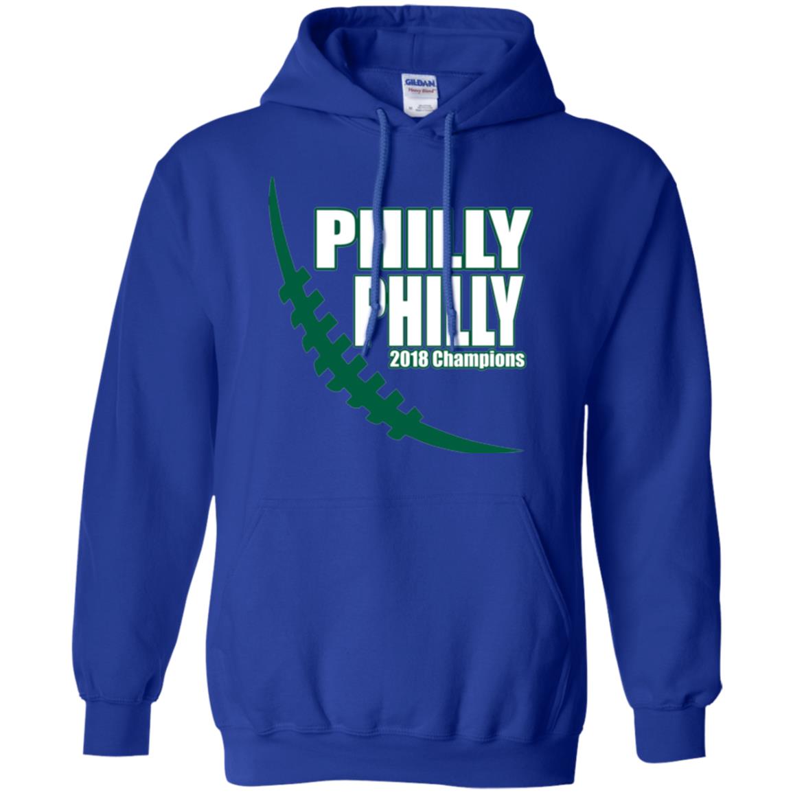 Football Lover T-shirt Philly Philly 2018 Championship Royal