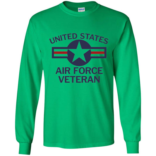United States Air Force Veteran T-shirt Irish Green