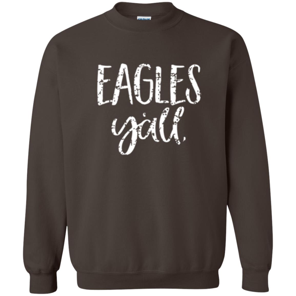Eagles Y_all Flying Eagles T-shirt Dark Chocolate
