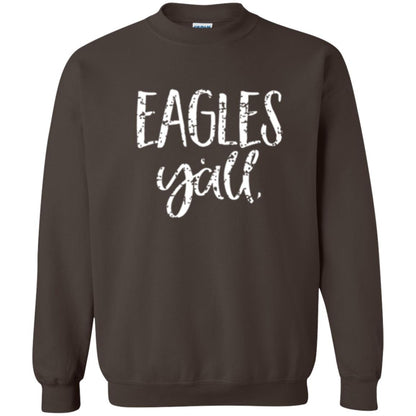 Eagles Y_all Flying Eagles T-shirt Dark Chocolate