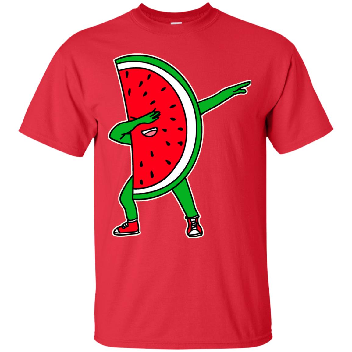 Dabbing Watermelon Shirt Red