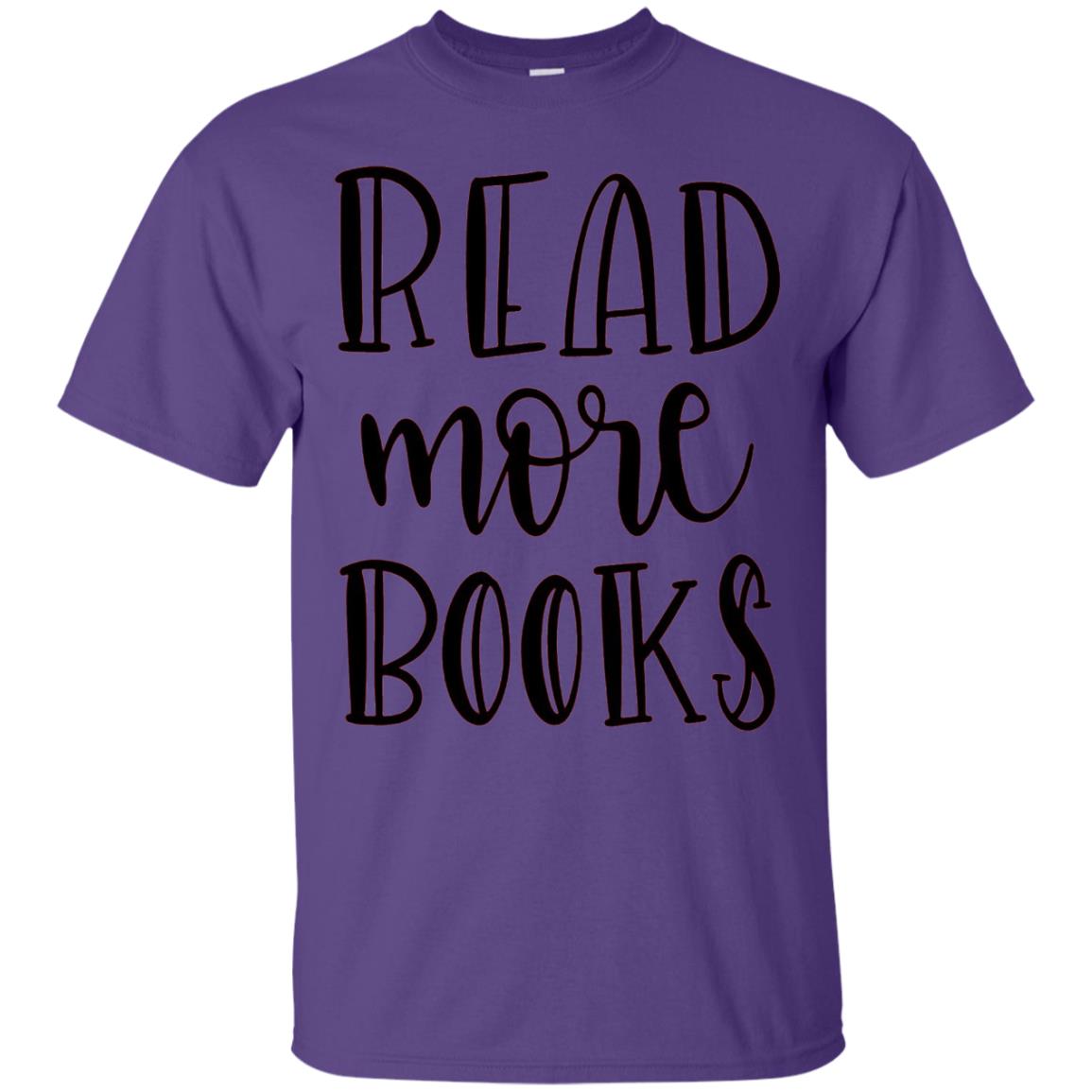 Read More Books Reading Book T-shirt Purple