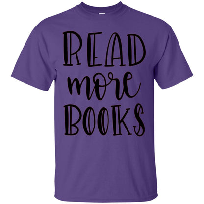 Read More Books Reading Book T-shirt Purple