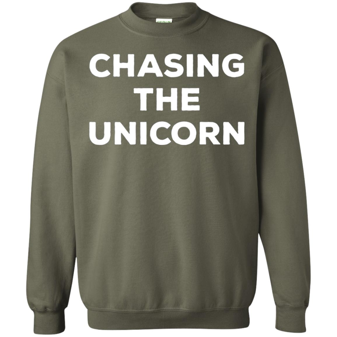 Boston Chasing The Unicorn Training T-shirt Military Green