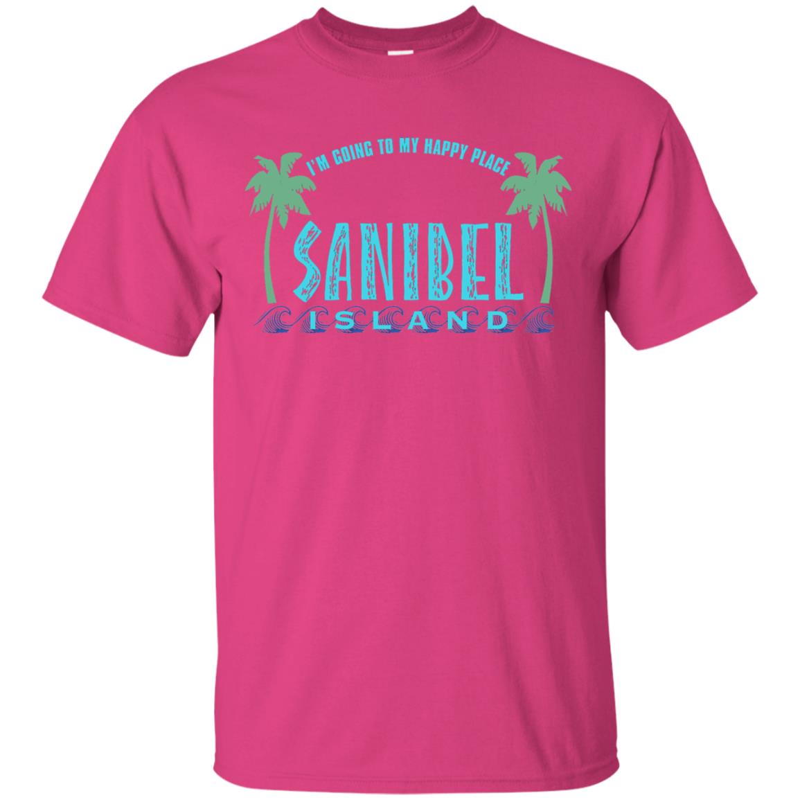 Sanibel Island Im Going To My Happy Place Summer Shirt Heliconia