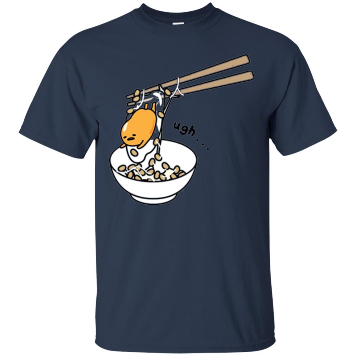 Film T-shirt Gudetama Chopsticks Navy