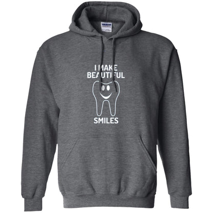 Dentist T-shirt I Make Beautiful Smiles Dark Heather