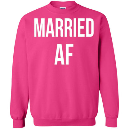 Married Af Funny T-shirt Heliconia