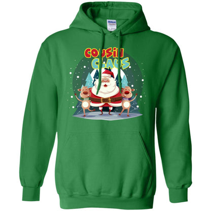 Cousin Claus Matching Family X-mas Gift Shirt Irish Green