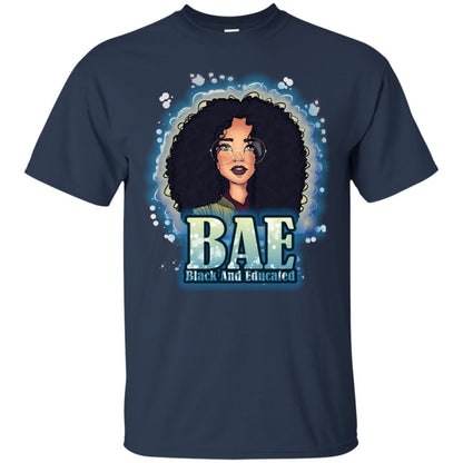 Bae Shirt Black And Educated Navy