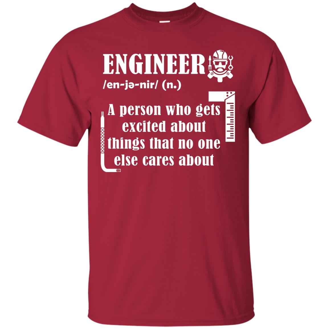 Engineer T-shirt A Person Who Gets Excited About Cardinal