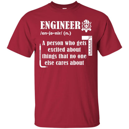 Engineer T-shirt A Person Who Gets Excited About Cardinal
