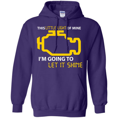 Engineer T-shirt This Little Light Of Mine Purple
