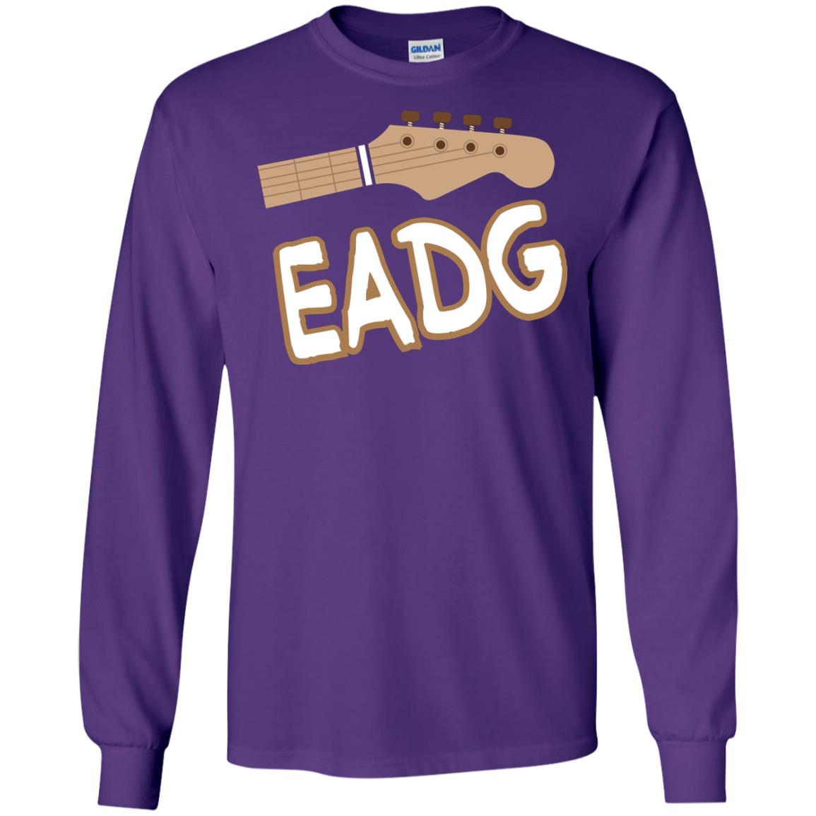 Eadg Bass Tuning Lover Shirt Purple
