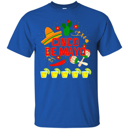Fiesta Cinco De Mayo T-shirt Cinco De Mayo Royal