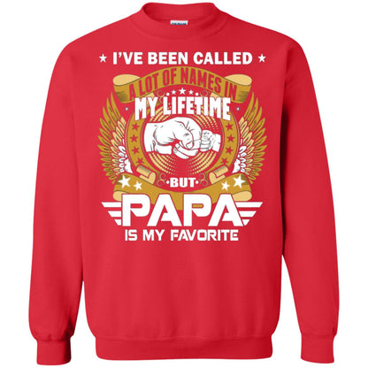 But Papa Is My Favorite Papa Shirt Red