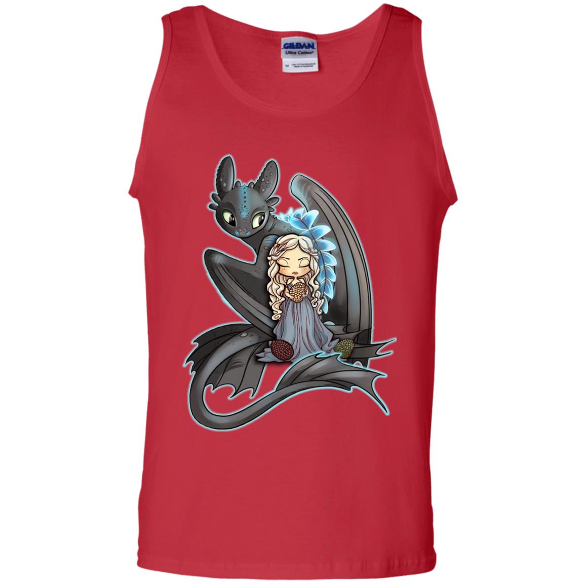 Dragon Night Fury Cartoon Shirt Red