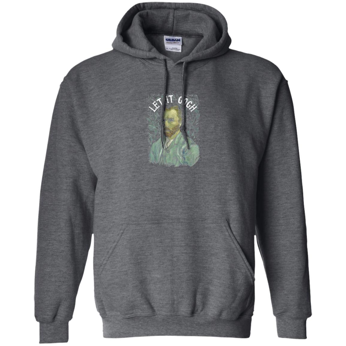 Artist T-shirt Vincent Van Let It Gogh Dark Heather