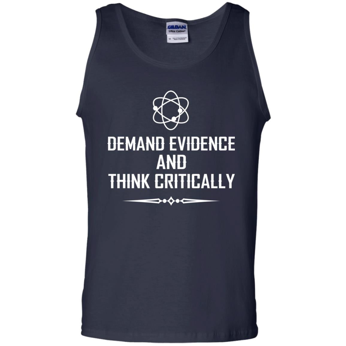 Demand Evidence And Think Critically Shirts Navy