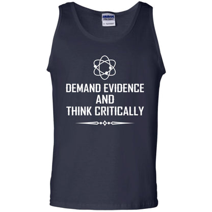 Demand Evidence And Think Critically Shirts Navy