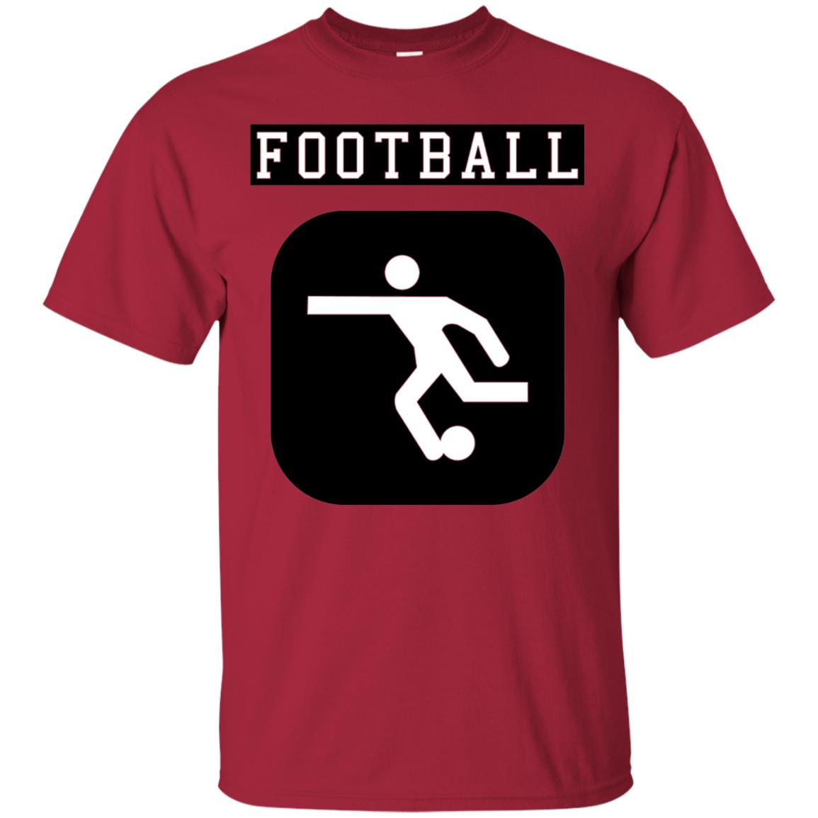 Football Soccer Shirt Retro Street Cardinal