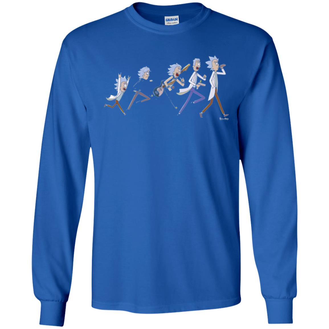 Rick And Morty T-shirt The Life Of Rick Royal