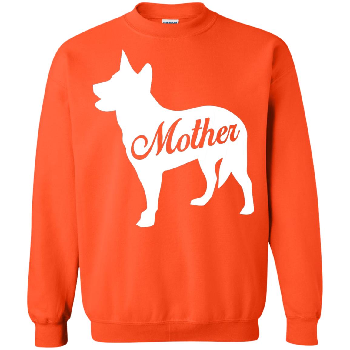 American Cattle Dog Mom T-shirt Orange