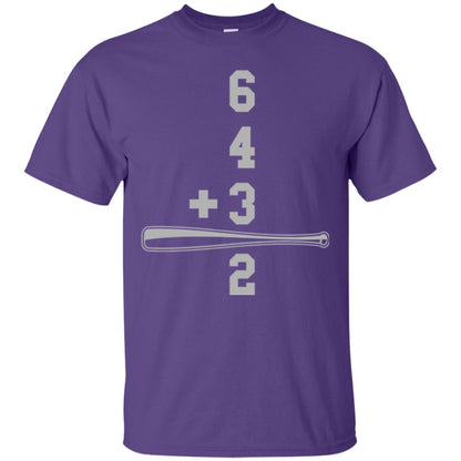 Baseball And Math Lovers T-shirt Purple