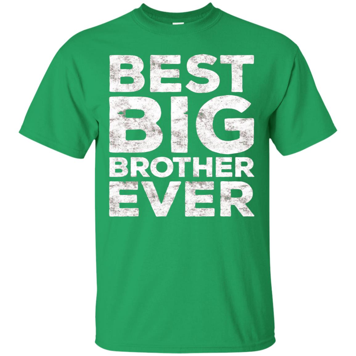 Best Big Brother Ever Family T-shirt Irish Green