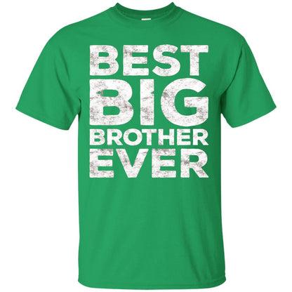 Best Big Brother Ever Family T-shirt Irish Green