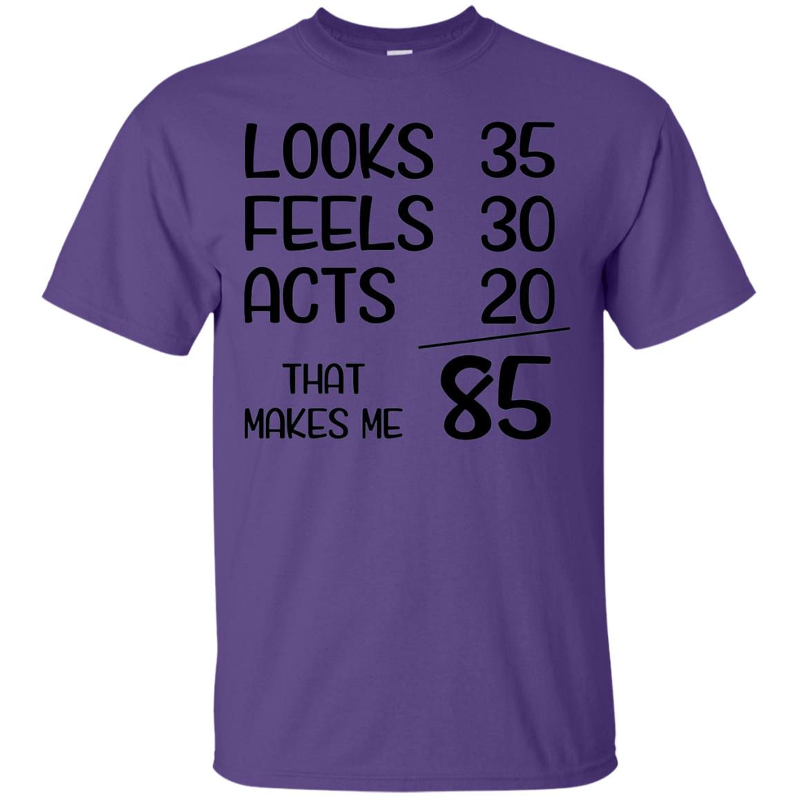 Funny 1933 85 Years Old 85th Birthday T-shirt Purple