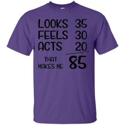 Funny 1933 85 Years Old 85th Birthday T-shirt Purple