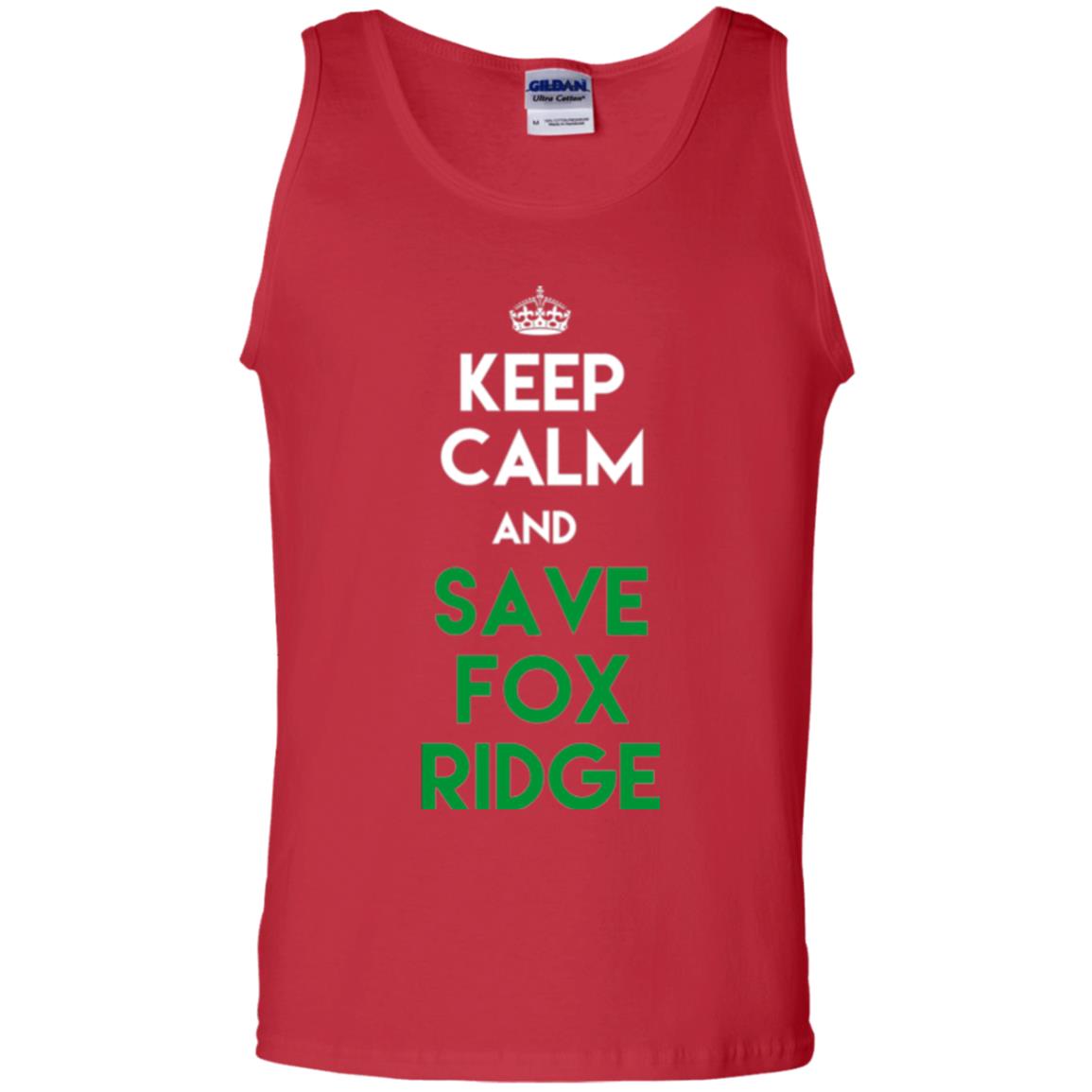 Elementary T-shirt Keep Calm And Save Fox Ridge T-shirt Red