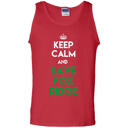 Elementary T-shirt Keep Calm And Save Fox Ridge T-shirt Red
