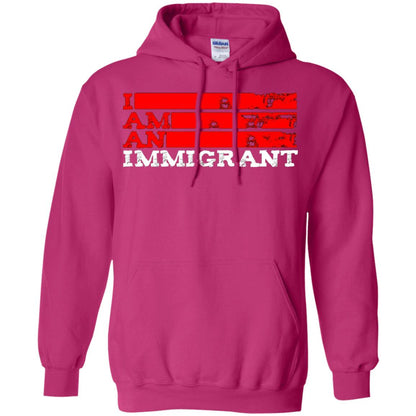 Anti Trump T-shirt Political Tee I Am An Immigrant Political Heliconia