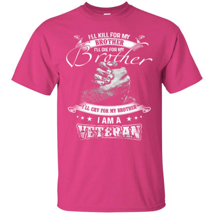 Veteran T-shirt I Am A Veteran Heliconia