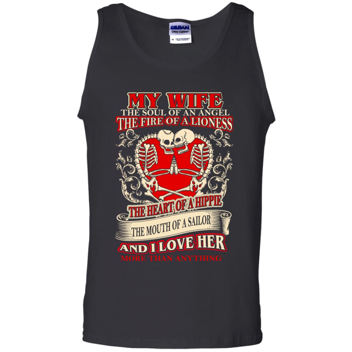 My Wife The Soul Of An Angel And I Love Her More Than Anything Husband Shirt