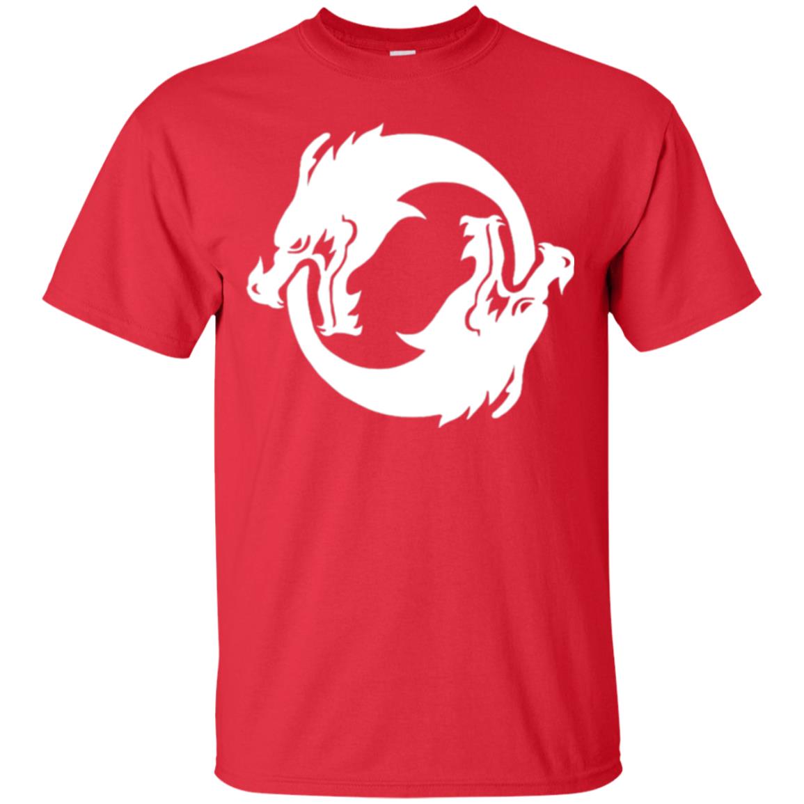 Dargon Lovers T-shirt Overwatch Hanzo Seal Spray Red