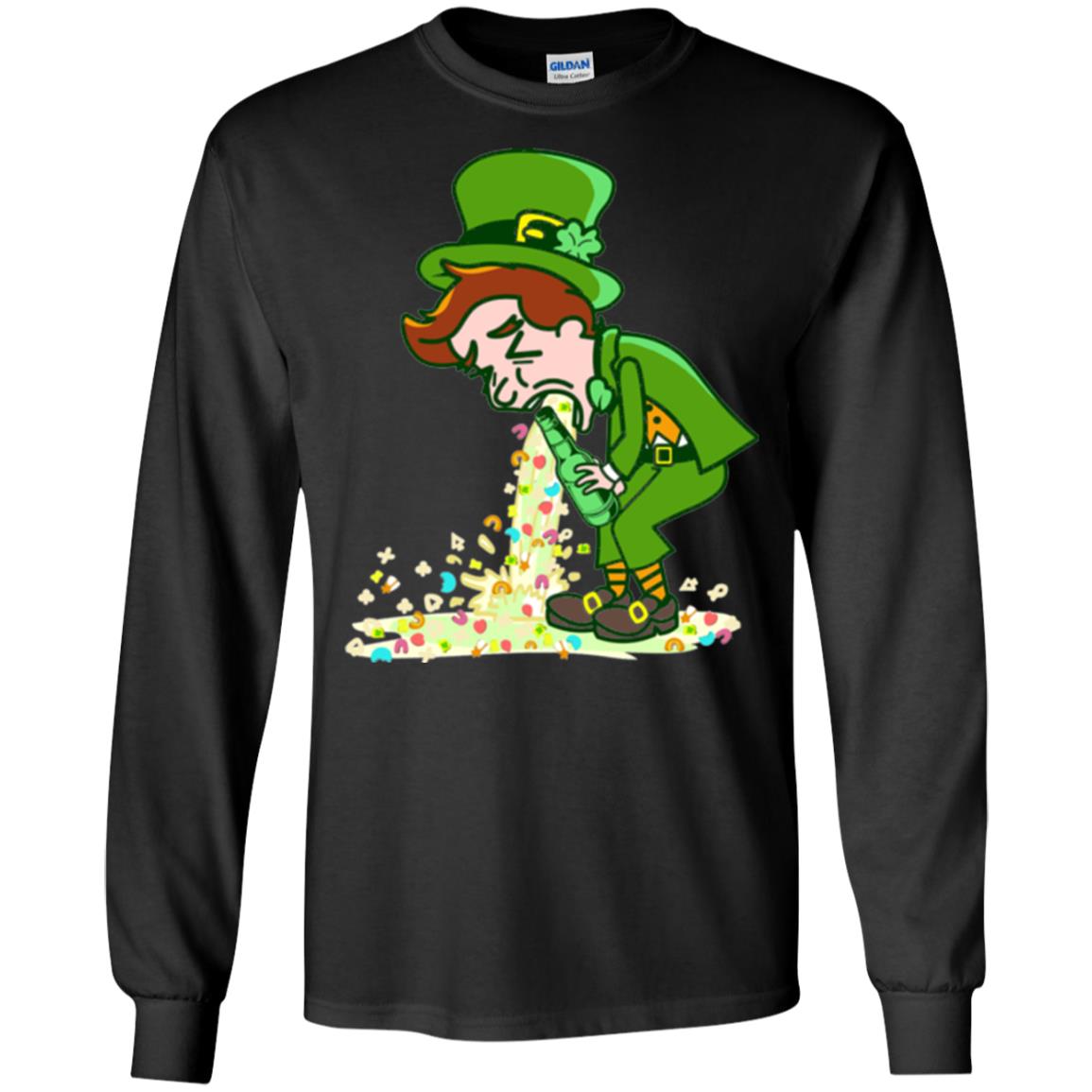 Saint Patty's Day Leprechaun St. Patricks Day T-shirt Black