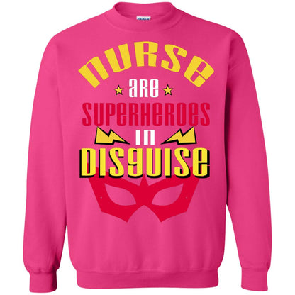 Nurse Are Superheroes In Disguise Movie Fan T-shirt Heliconia