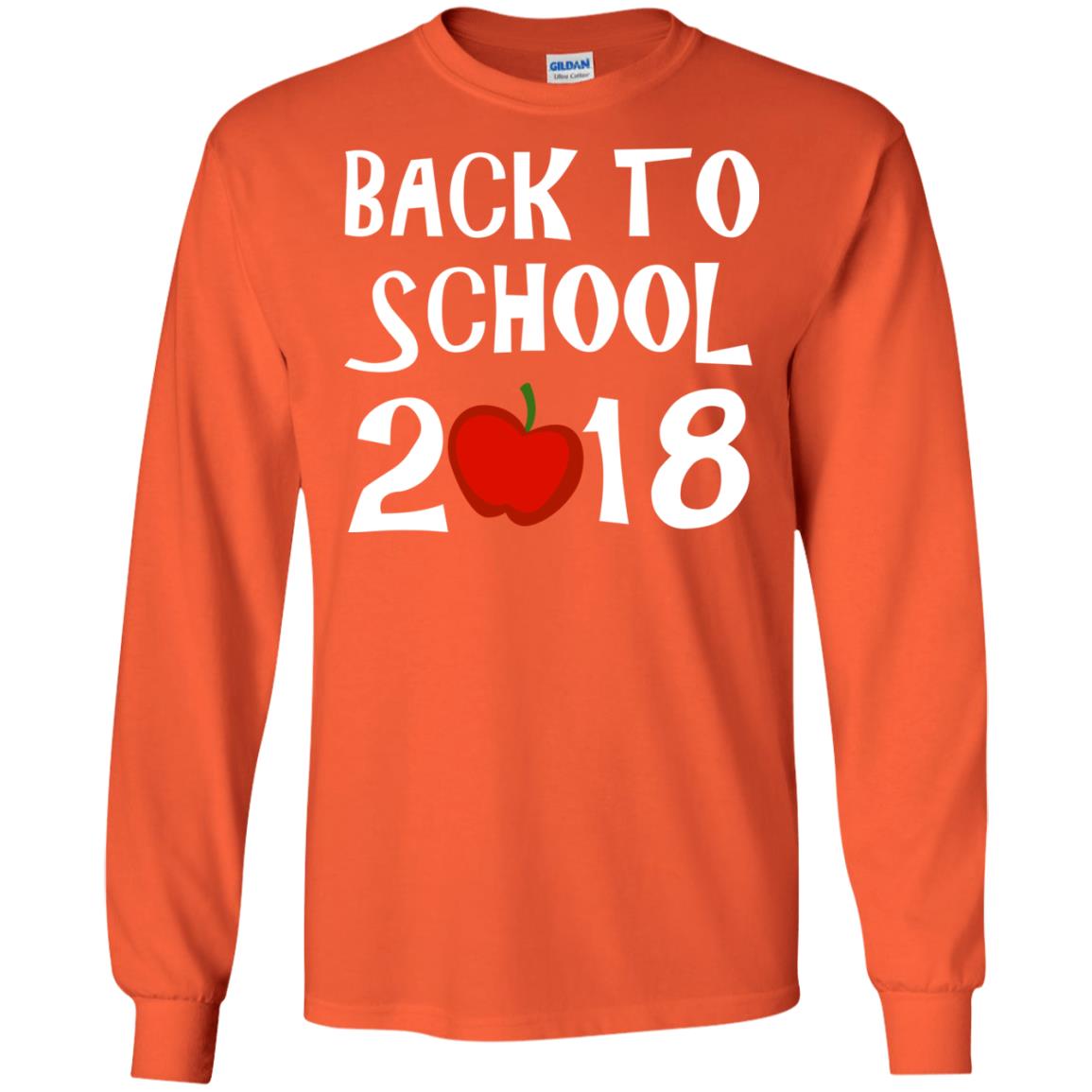 Back To School 2018 Orange