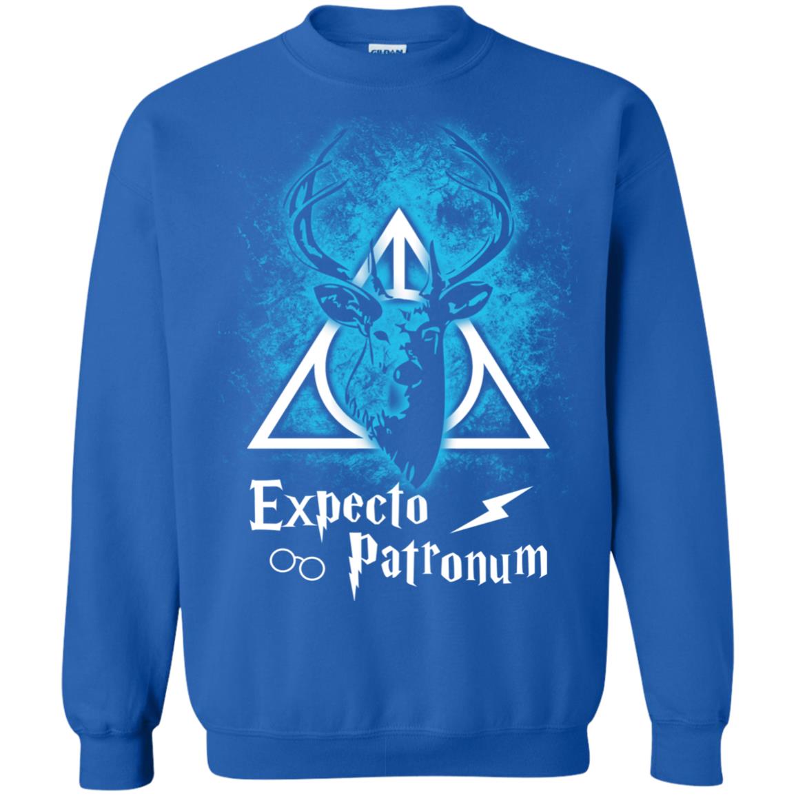 Expecto Patronum Harry Potter Fan T-shirtG180 Gildan Crewneck Pullover Sweatshirt 8 oz.