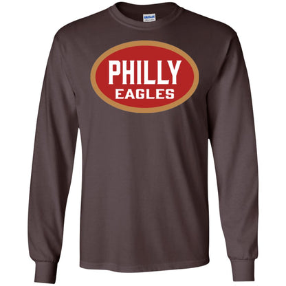Football T-shirt Philly Eagles Dark Chocolate