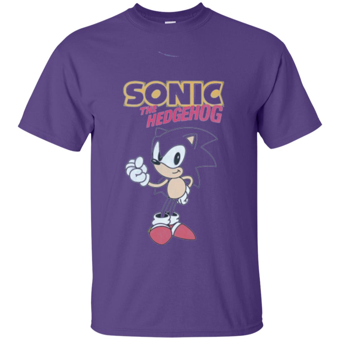 Movie T-shirt Sonic The Hedgehog Purple