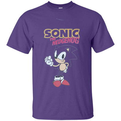 Movie T-shirt Sonic The Hedgehog Purple