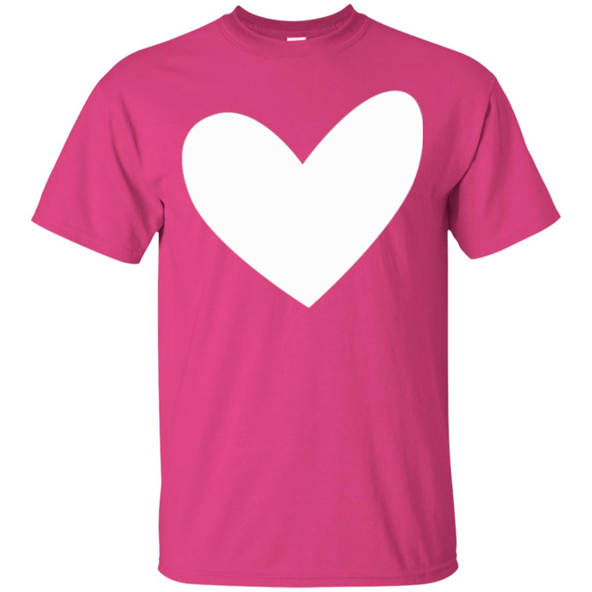 All About Heart T-shirt Cute Heart For Valentine Heliconia